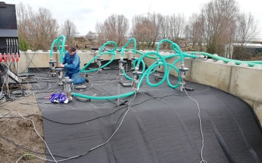 Grond verhitten (in/ex-situ) - Hete luchtinjectie figuur 2.